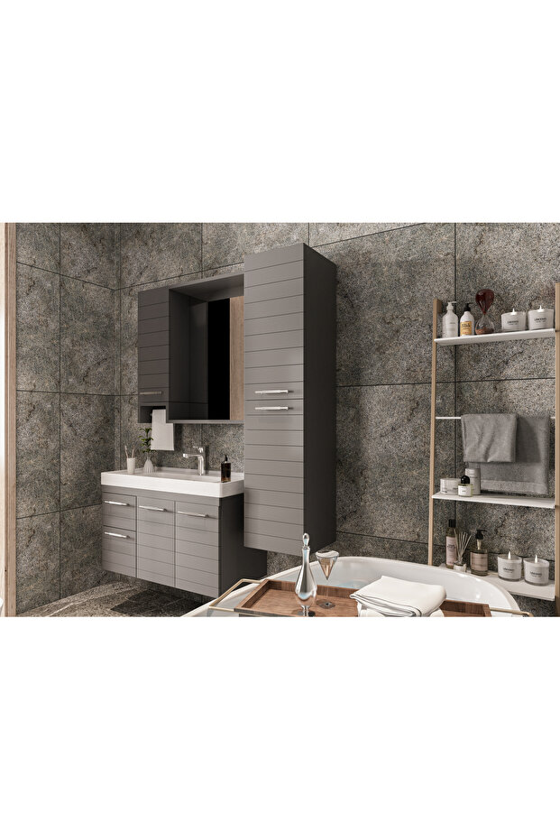 BODRUM 80 CM BANYO DOLABI