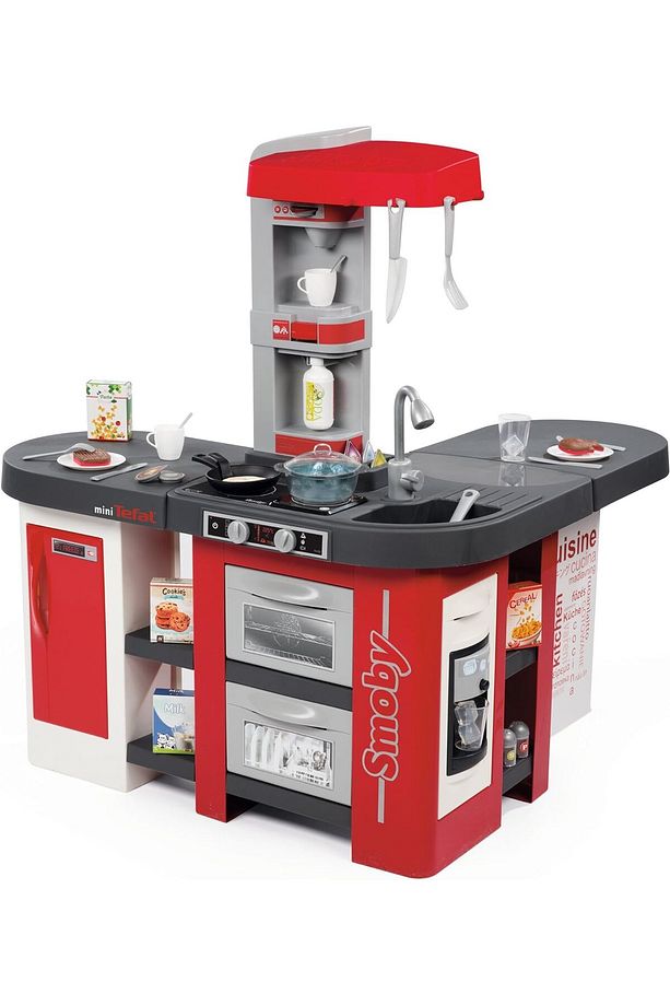 Cucina Studio Çocuk Mutfak Seti XXL Bubble 38 Aksesuarlı, Kaynar Su Etkisi Simülasyonu - 1