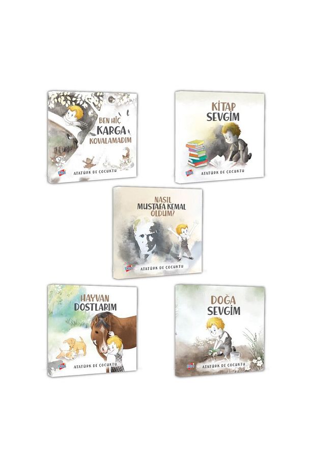 Edi Atatürk'te Çocuktu Set - 1