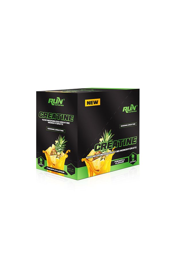Creatine - 21 Adet - Ananas Aromalı - 147g - Tek Kullanımlık Paketler - 5
