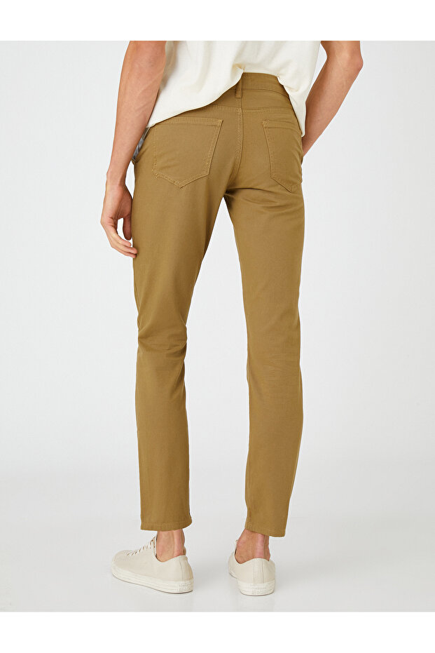 Basic Chino Trousers Cotton - 4