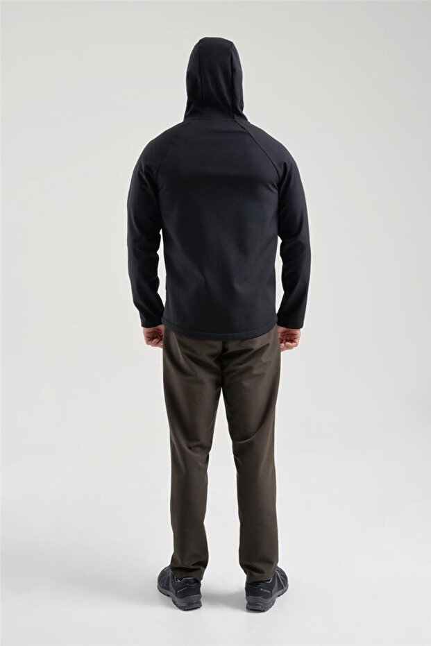 Erkek Siyah Softshell Mont 2011120 - 6