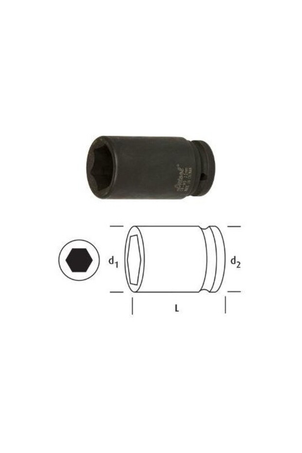 Ln Tool Ln34D24 3/4" 24mm Air Long Socket
