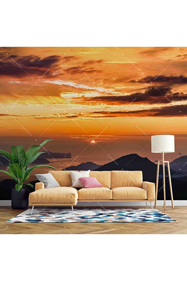 Günbatımı Duvar Kağıdı - 1
