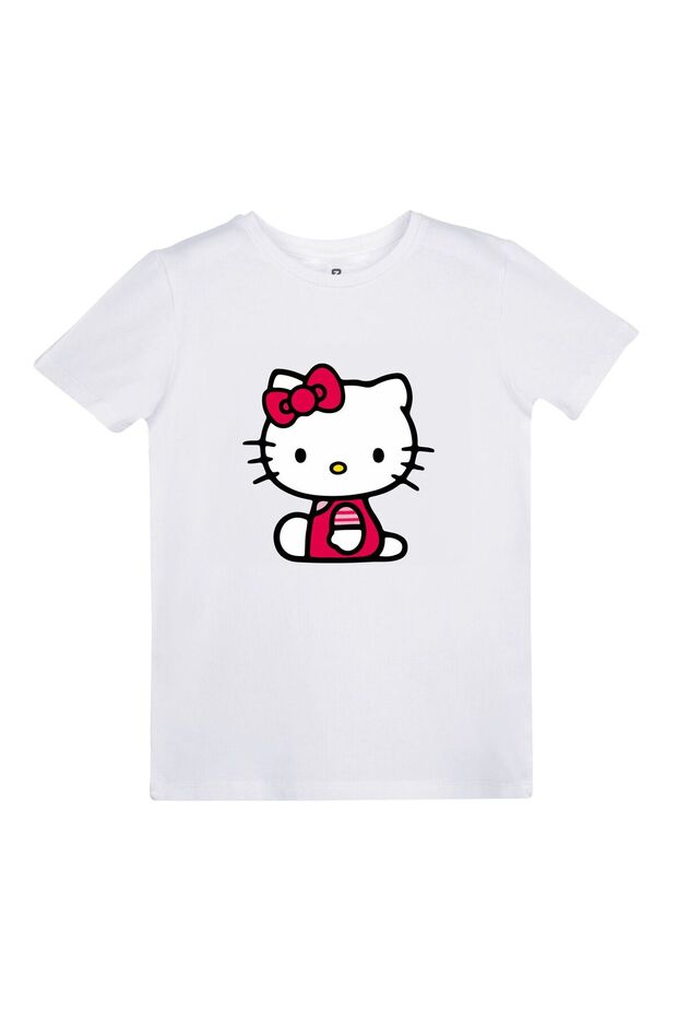 تيشيرت مطبوع عليه Hello Kitty