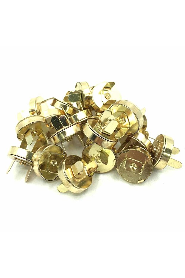 Mıknatıslı Çanta Çıt Çıtı Altın ( 100 Adet ) - 1