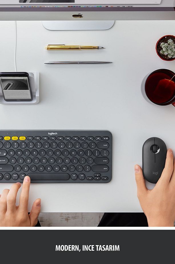 Pebble M350 Kablosuz Bluetooth Mouse Siyah Sessiz - 3