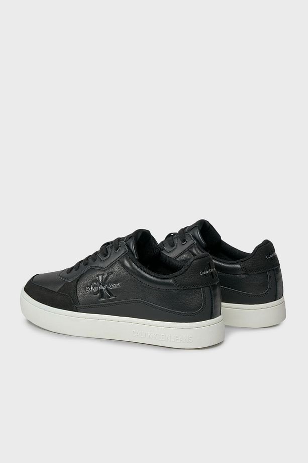 Logolu Deri Sneaker Ayakkabı YM0YM008850GM Erkek AYAKKABI YM0YM00885 0GM - 2