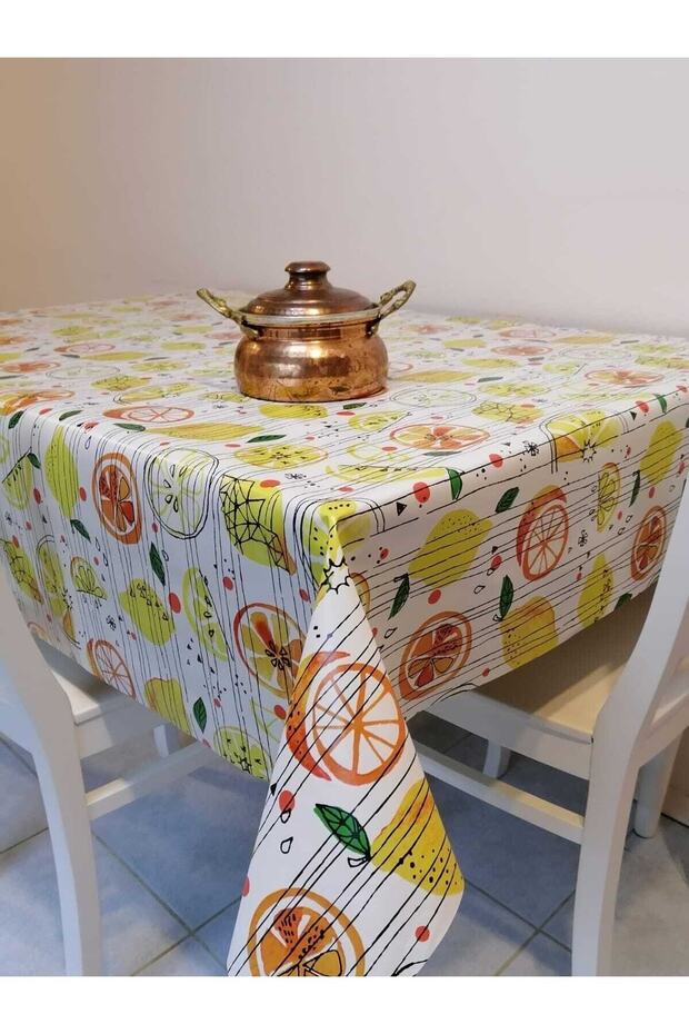 Fiber PVC Oilcloth - Fantastic Patterned Removable Tablecloth