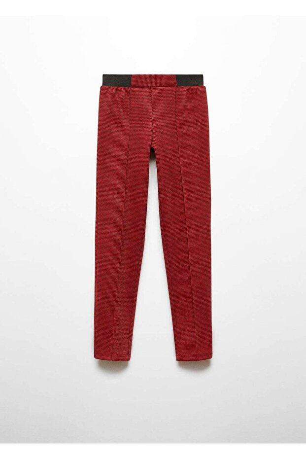 Red Leggings for Kids - 3
