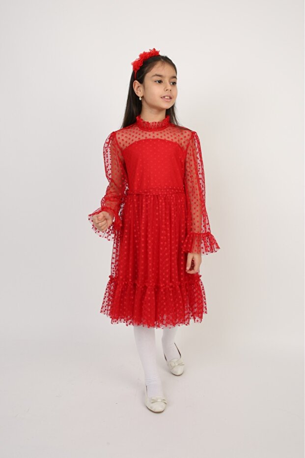 Girl's Long Sleeve Dress 23 April 29 October Performance Clothes
