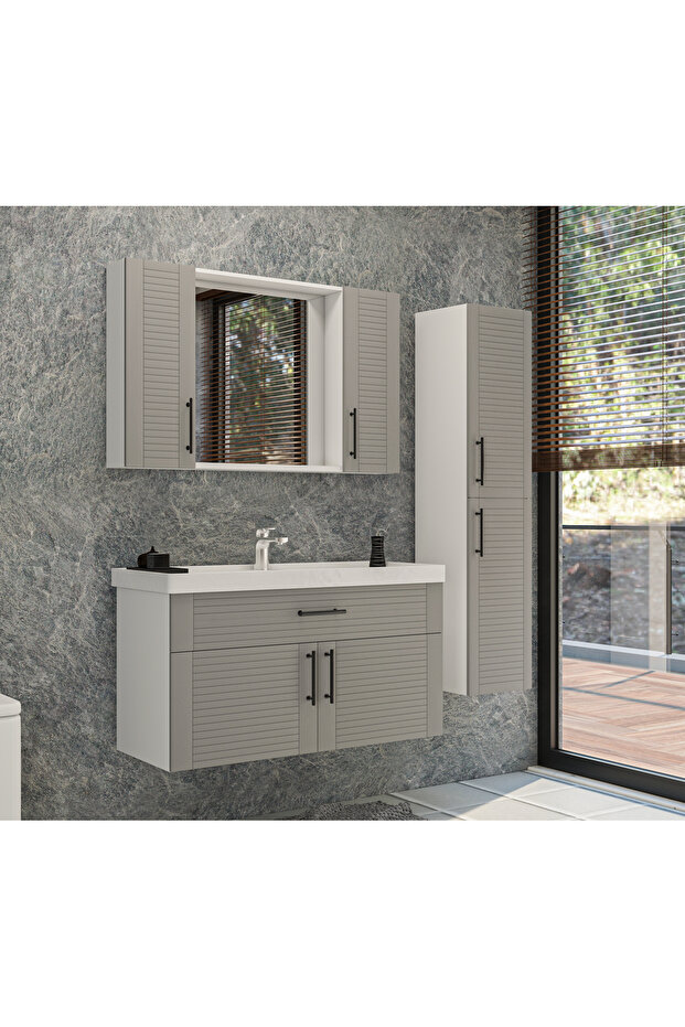 PRAG 80 CM BANYO DOLABI - 1