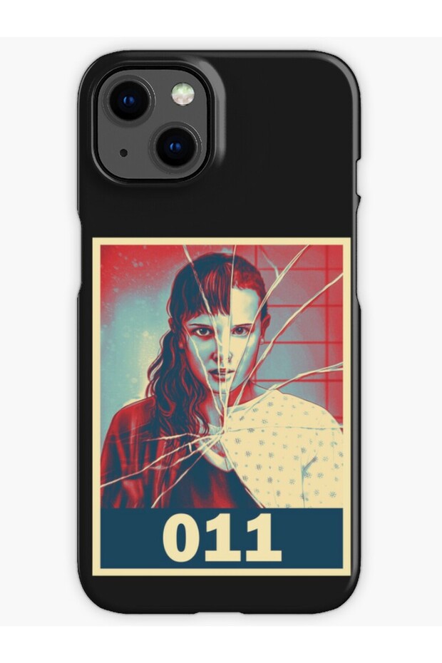 iPhone 13 Compatible Stranger Things Eleven Patterned Launch Case