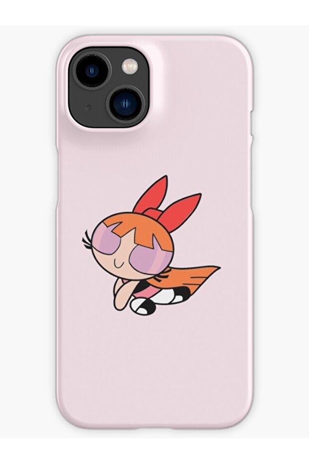 حافظة إطلاق بنمط Powerpuff Blossom المتوافقة مع iPhone 13 - 1