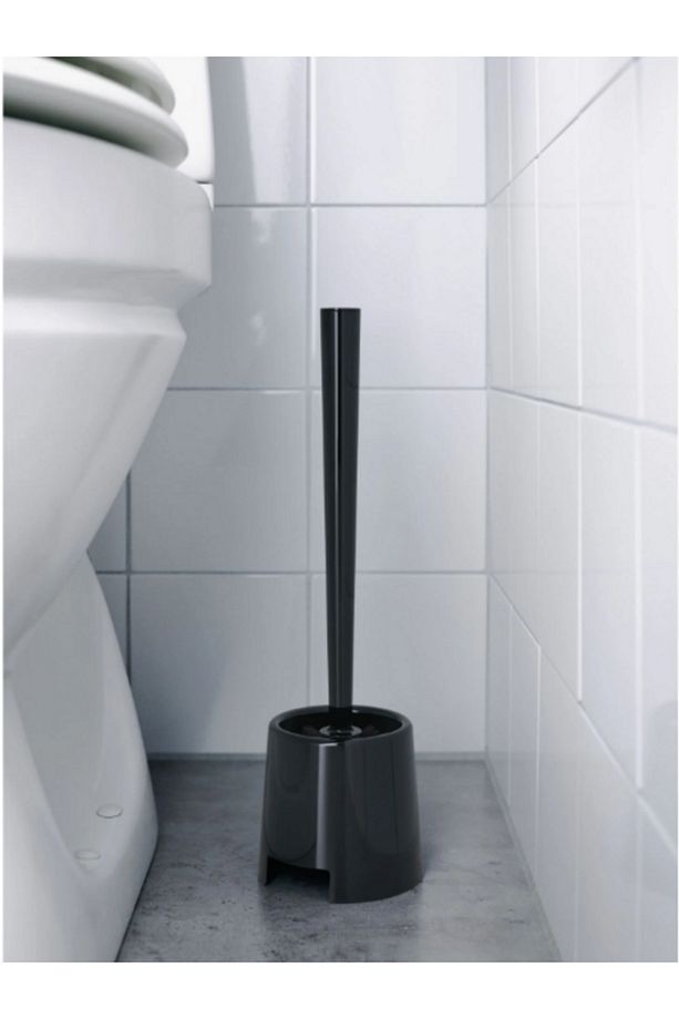 Siyah Tuvalet WC Fırçası 36.5 CM - 1