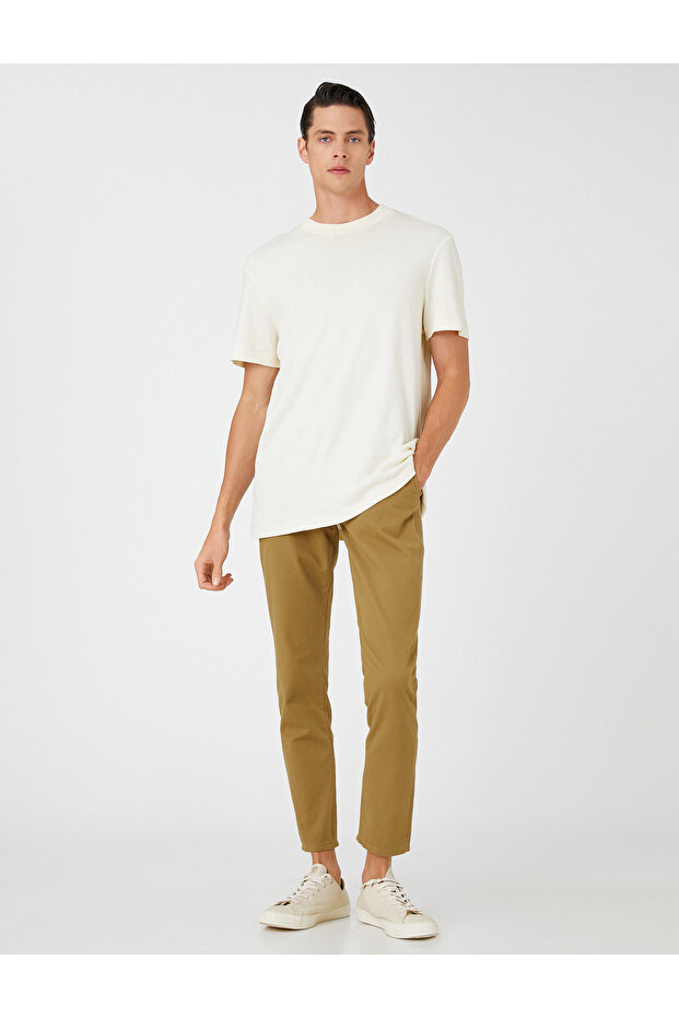 Basic Chino Trousers Cotton - 1