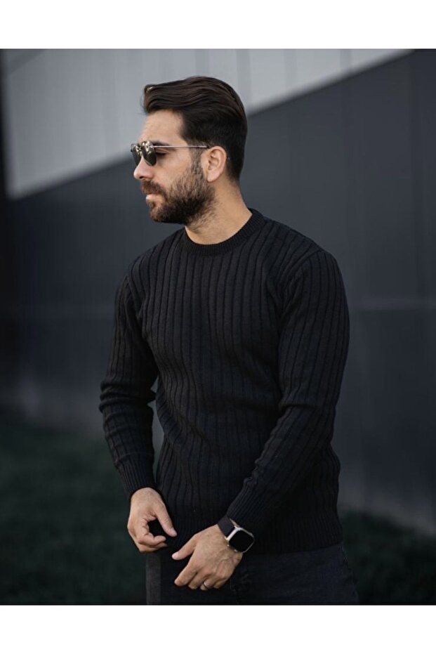 Pánský pletený svetr - 5