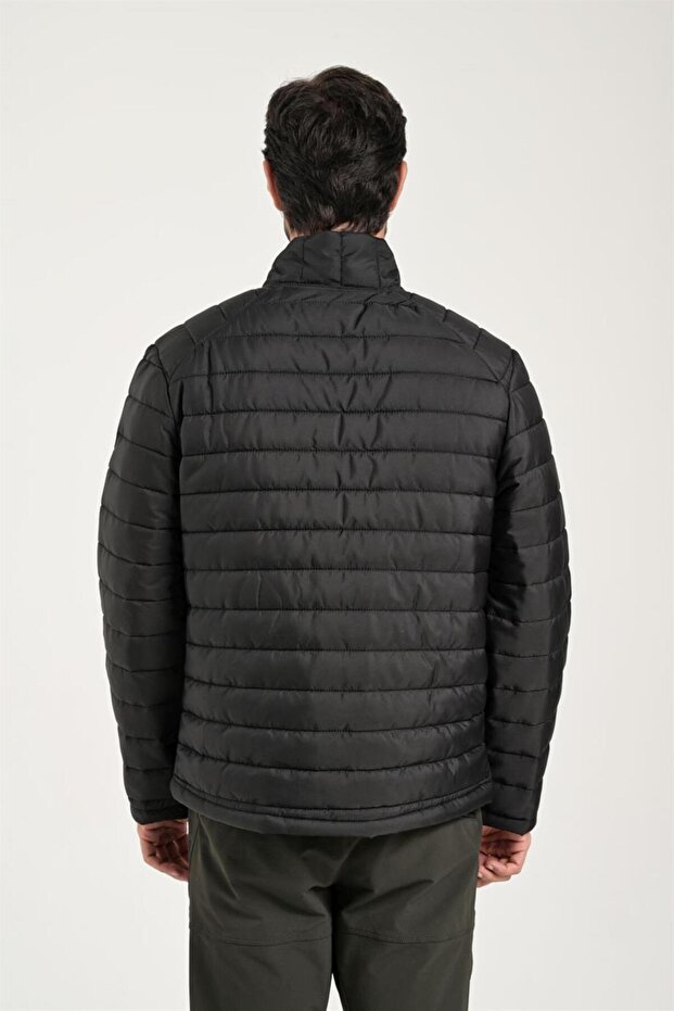 Erkek Siyah Şişme Mont 2311141 - 6