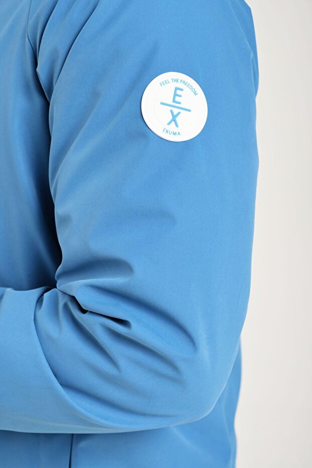 Erkek Mavi Kayak Mont 2311142 - 6