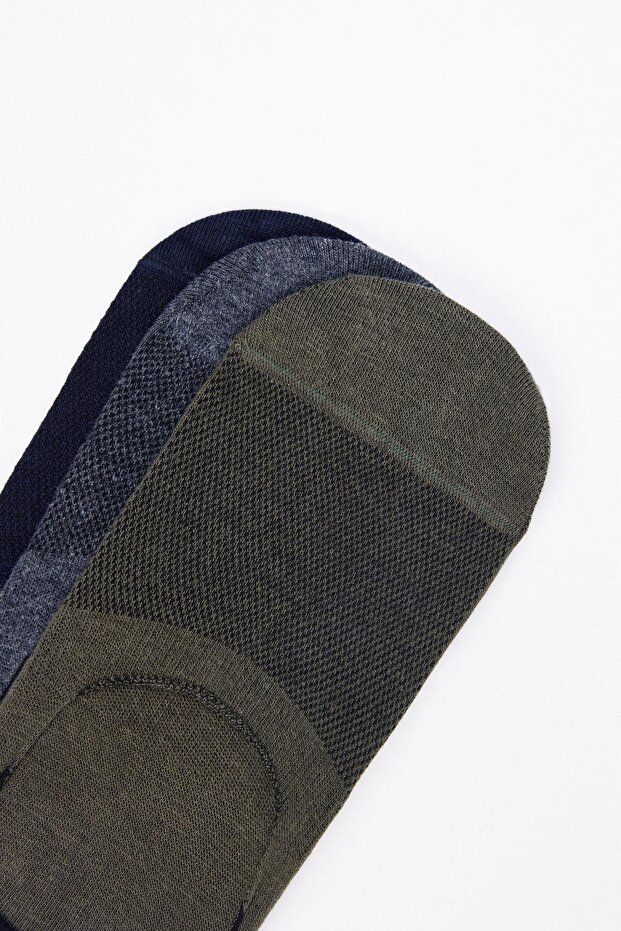 Patterned Invisible Men's Socks - 2