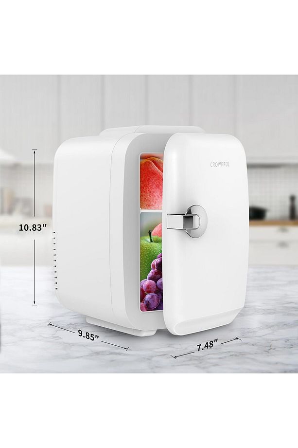 Mini Buzdolabı 4L Taşınabilir Soğutucu ve Isıtıcı Kişisel Kullanım için Enerji Sınıfı A - 6