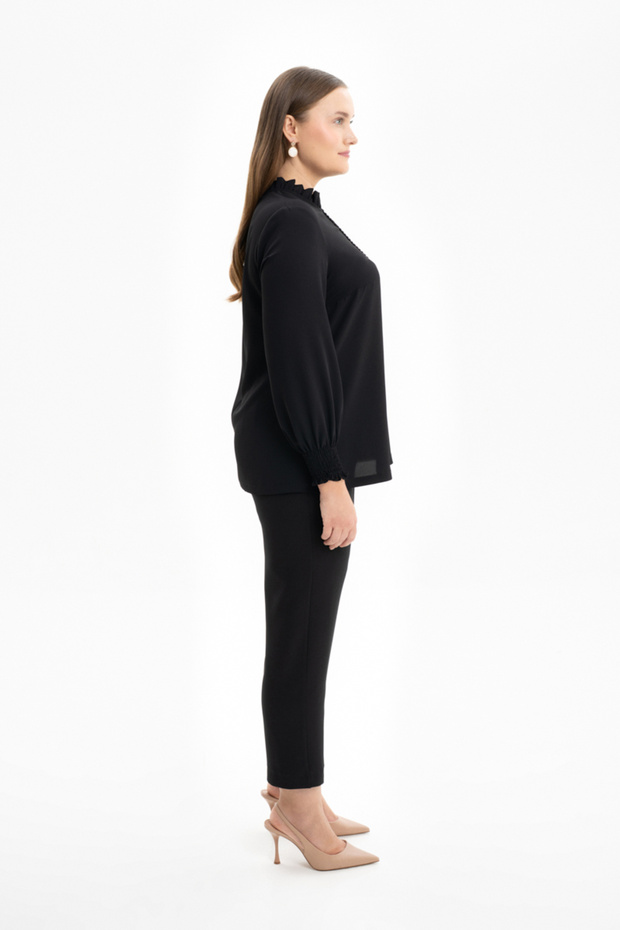 Manşeti Gipeli Bluz - 2