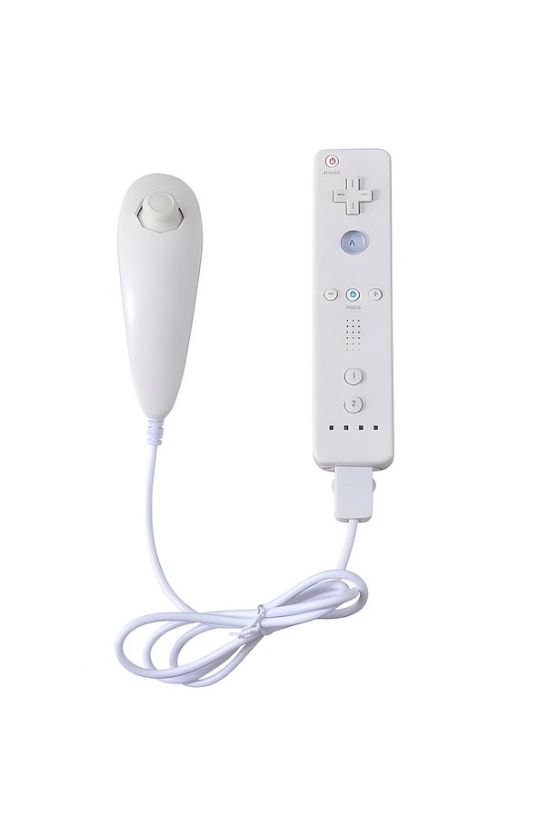 Wii Remote Nunchuck Controller Motion Plus - 2