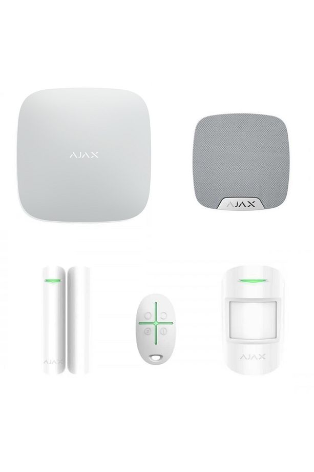 Sirenli 5 Li Başlangıç Alarm Set ( Ev Için ) Beyaz - 1