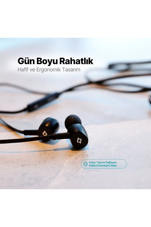 Pop 2 USB-C Stereo Mikrofonlu Kulakiçi Kulaklık - 4