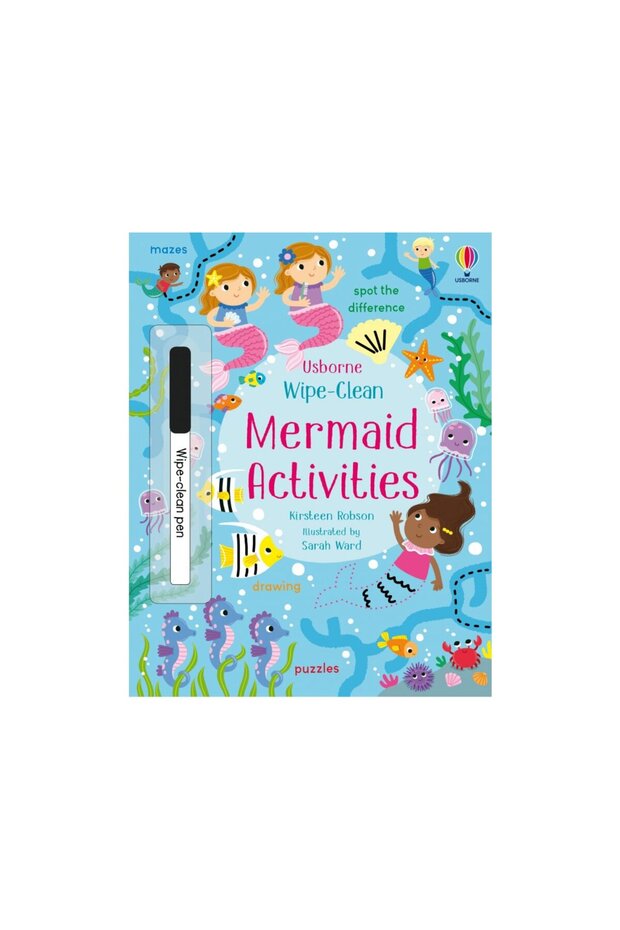 Wipe-Clean Mermaid Activities - Wipe-Clean Activities