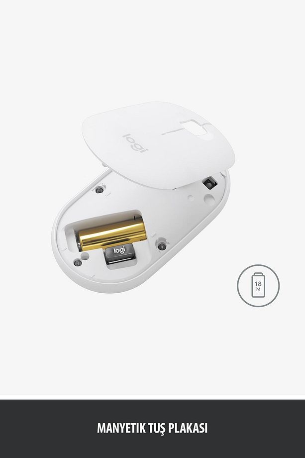 Pebble M350 Kablosuz Bluetooth Mouse Siyah Sessiz - 8