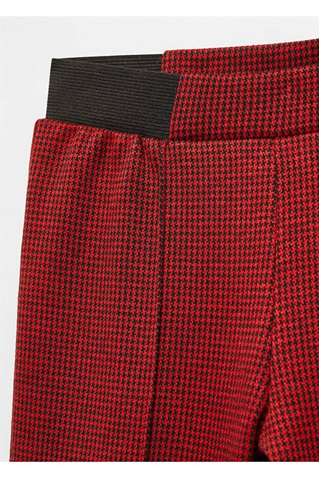 Red Leggings for Kids - 5