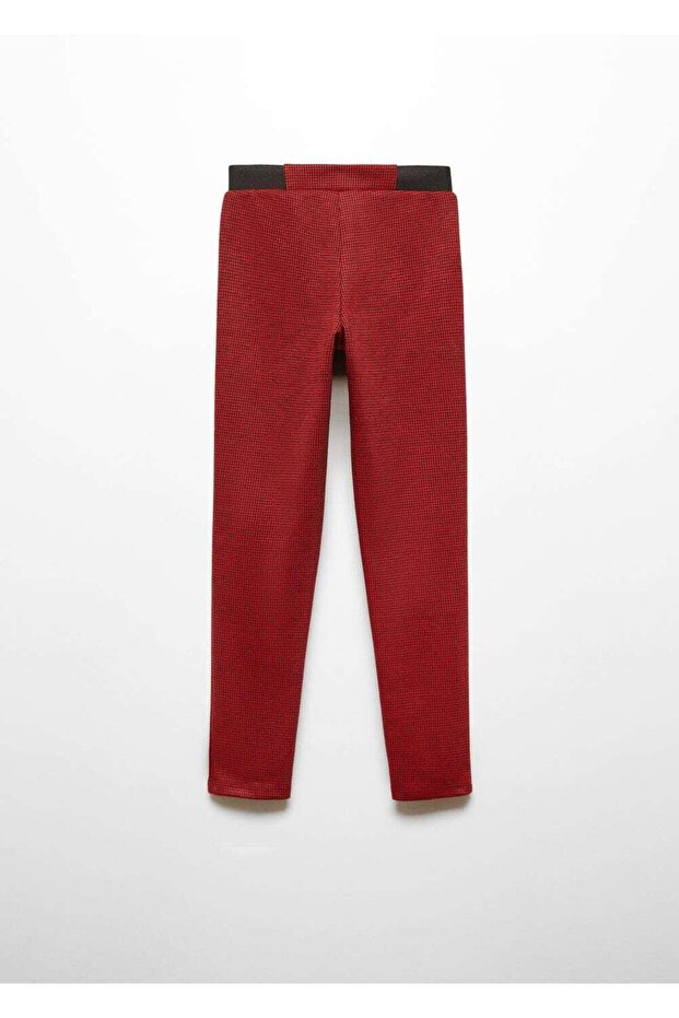 Red Leggings for Kids - 4