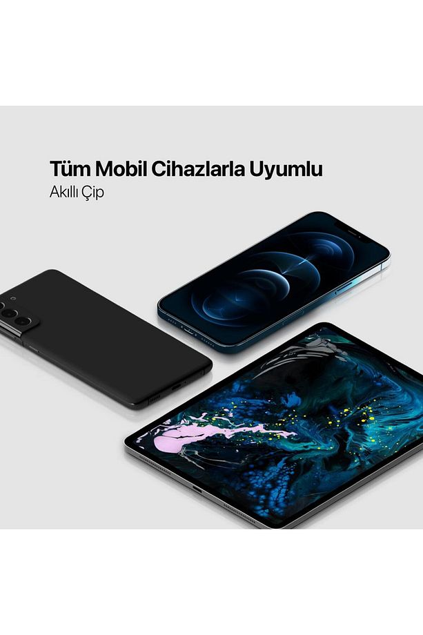 2.4A 12W Süper Hızlı 2X USB Girişli Şarj Adaptörü, İphone, Samsung, Oppo, Xiaomi Şarj Adaptörü - 4