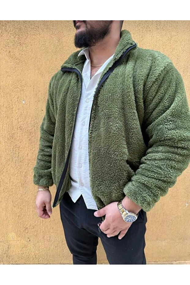 PELUŞ ÇEKET OVERSİZE