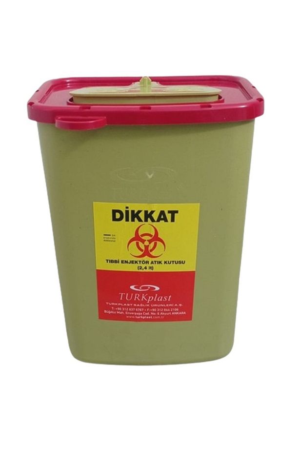 Tıbbi Atık Kutusu 2,4 lt 1 Adet - 4