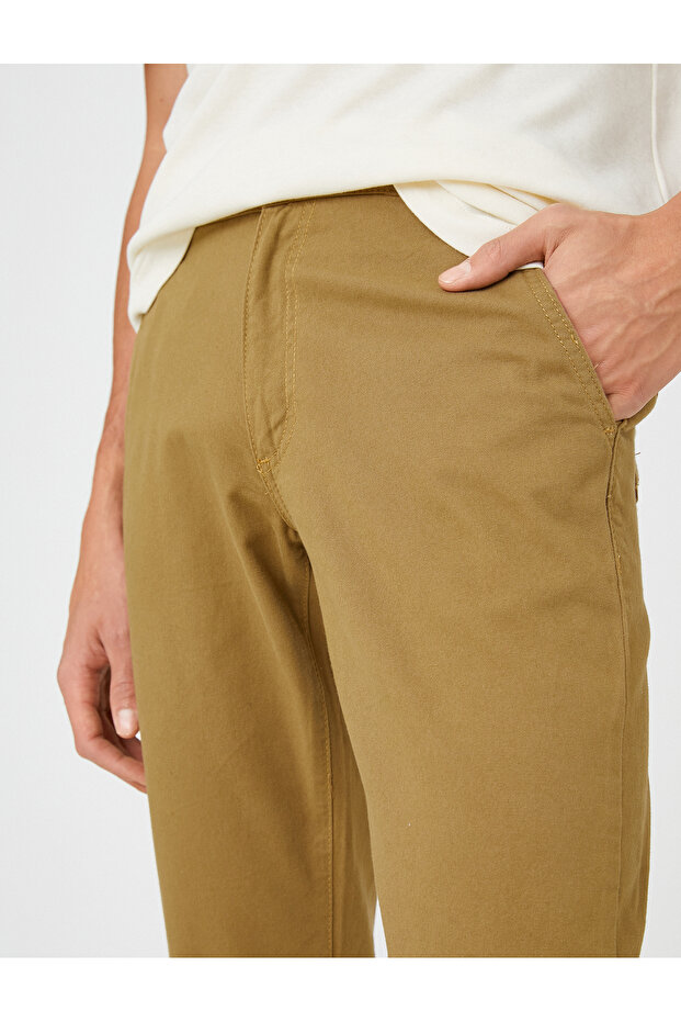 Basic Chino Trousers Cotton - 5