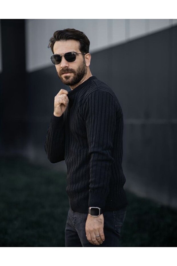 Pánský pletený svetr - 7