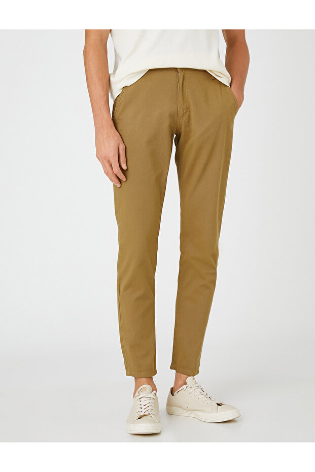 Basic Chino Trousers Cotton - 3