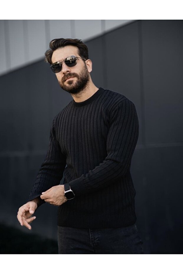 Pánský pletený svetr - 4