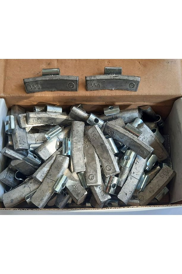 Çelik Alaşım Janta Çakma (TURBO) Balans Kurşunu 35gr - 50adet Net 1750gr - 1