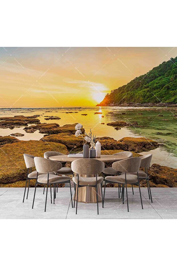 Sunset Seaview Wallpaper - 5