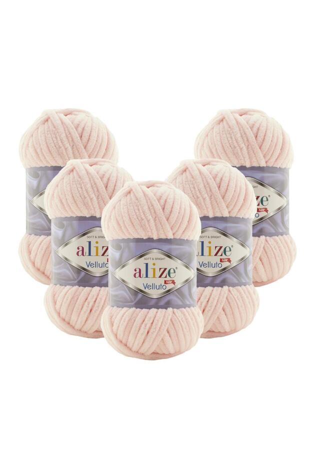 Velluto 5-Piece 340 Starfish Hand Knitting Yarn