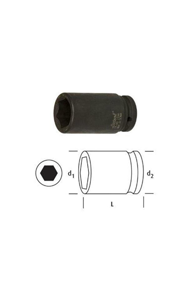 Ln Tool Ln1D41 1" 41 mm Air Long Socket