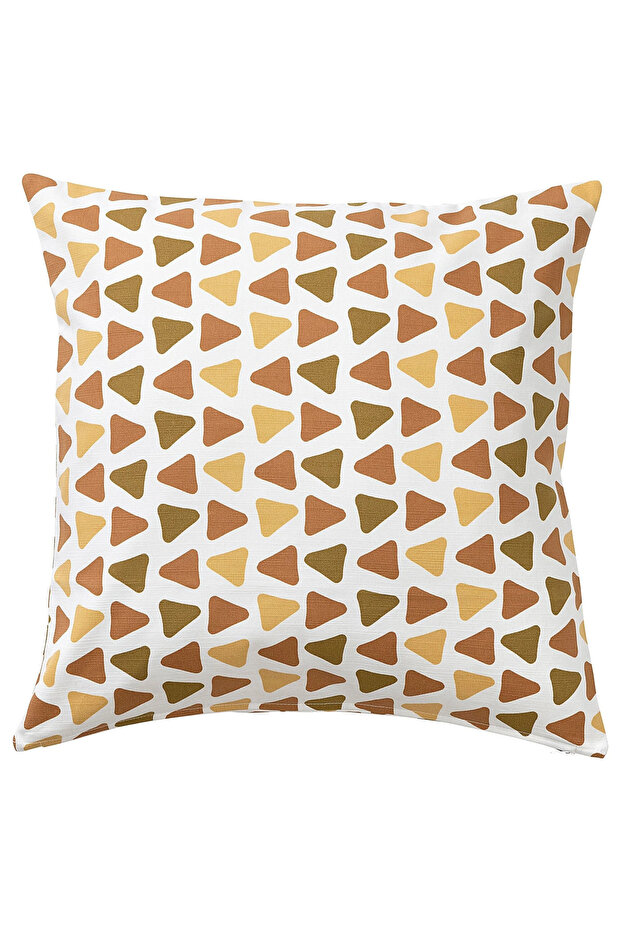 50x50cm Multicolor-Patterned Throw Pillow Cover - 5