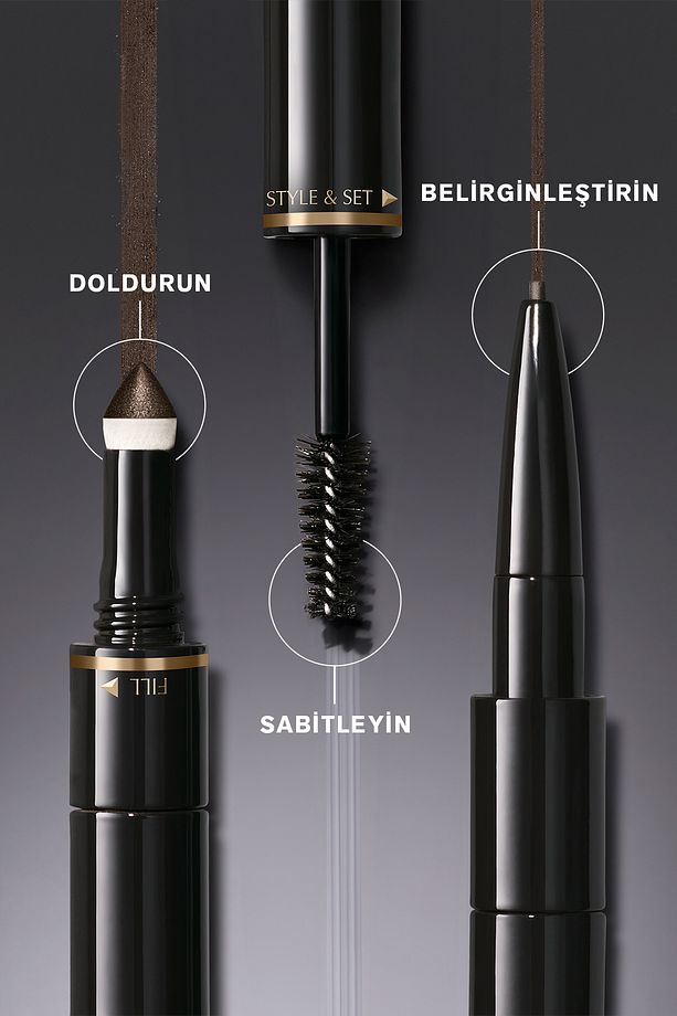 Kaş Kalemi - BrowPerfect 3D All-In-One Styler Multi-Tasker 09 Dark Brunette - 5