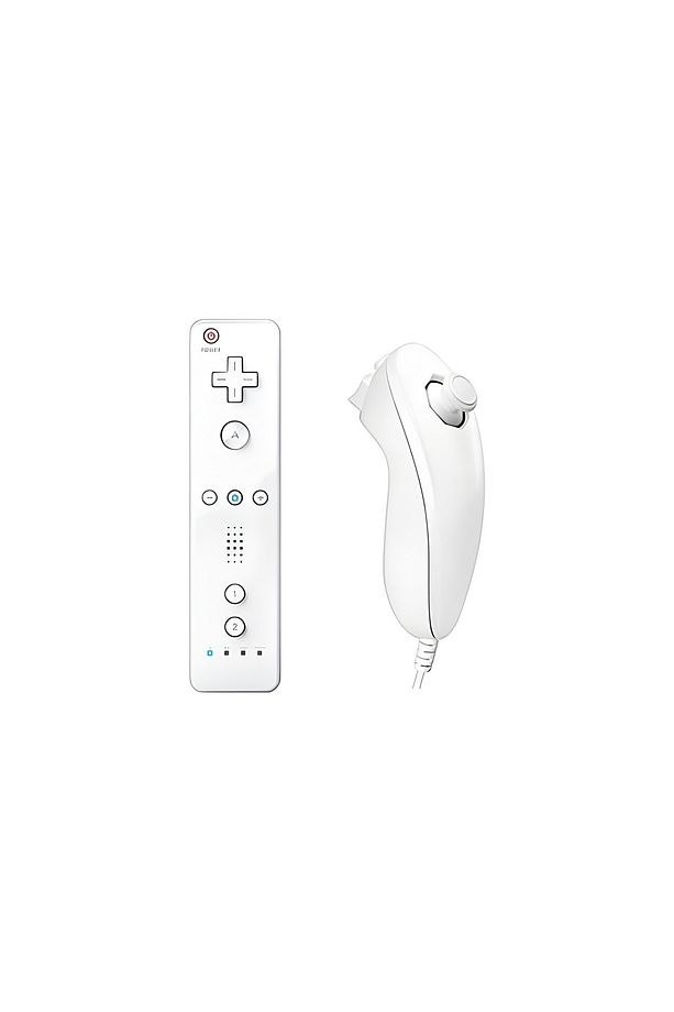 Wii Remote Nunchuck Controller Motion Plus - 1