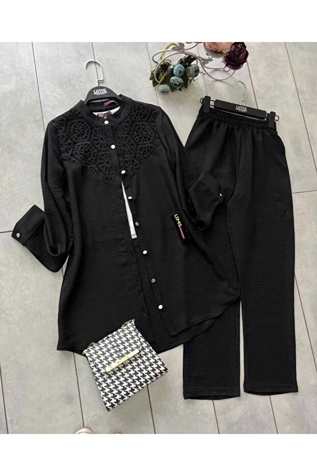 مجموعة مزدوجة من الدانتيل - 1