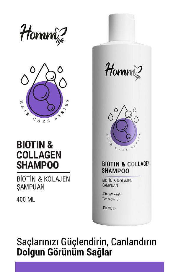 Biotin & Collagen Şampuan 400 ml - 1