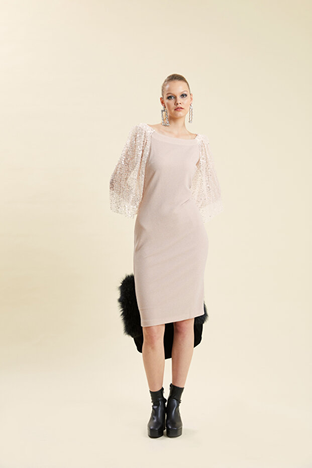 Rochie de seara cu paiete - 1